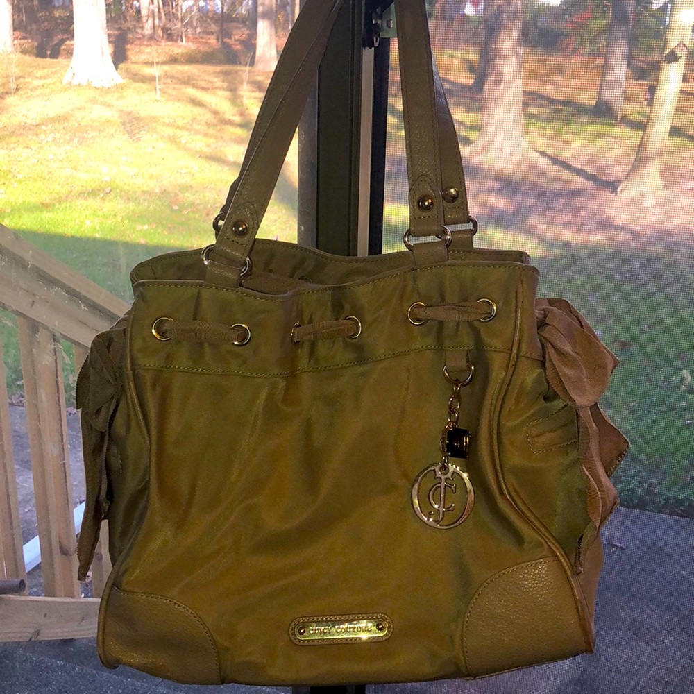 Juicy Couture tan purse.